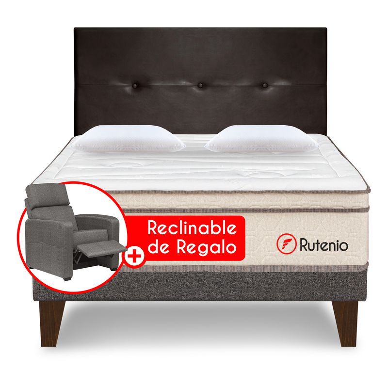 Dormitorio-Rutenio-Marron-2-plz---Reclinable-frontal