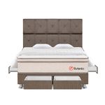 RUTENIIO-4-CAJONES-QUEEN-MARRON-KIMIKO----EDREDON-FRONTAL