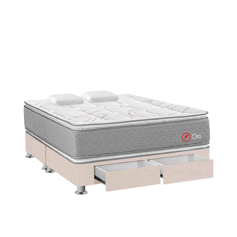 CAMA-ORO-BEIGE-2-CAJONES-QUEEN-LATERAL