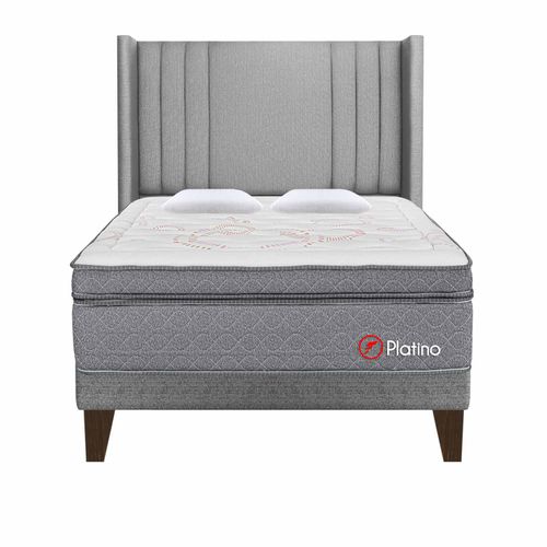 Dormitorio Europeo Deluxe Platino Queen