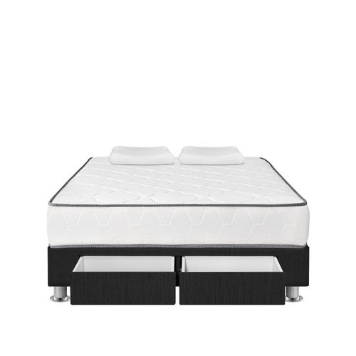 CAMA AMERICANA 2 CAJONES IGNEO QUEEN