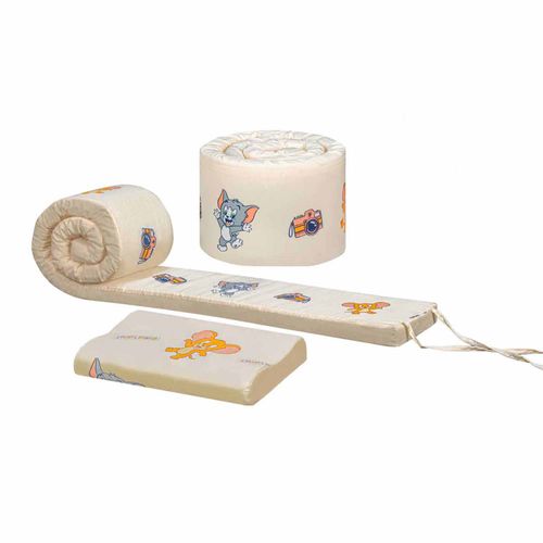 Protector Cuna Tom y Jerry + 01 Almohada