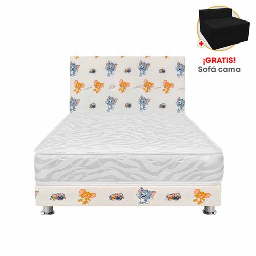 Dormitorio Tom y Jerry  1.5 Plazas