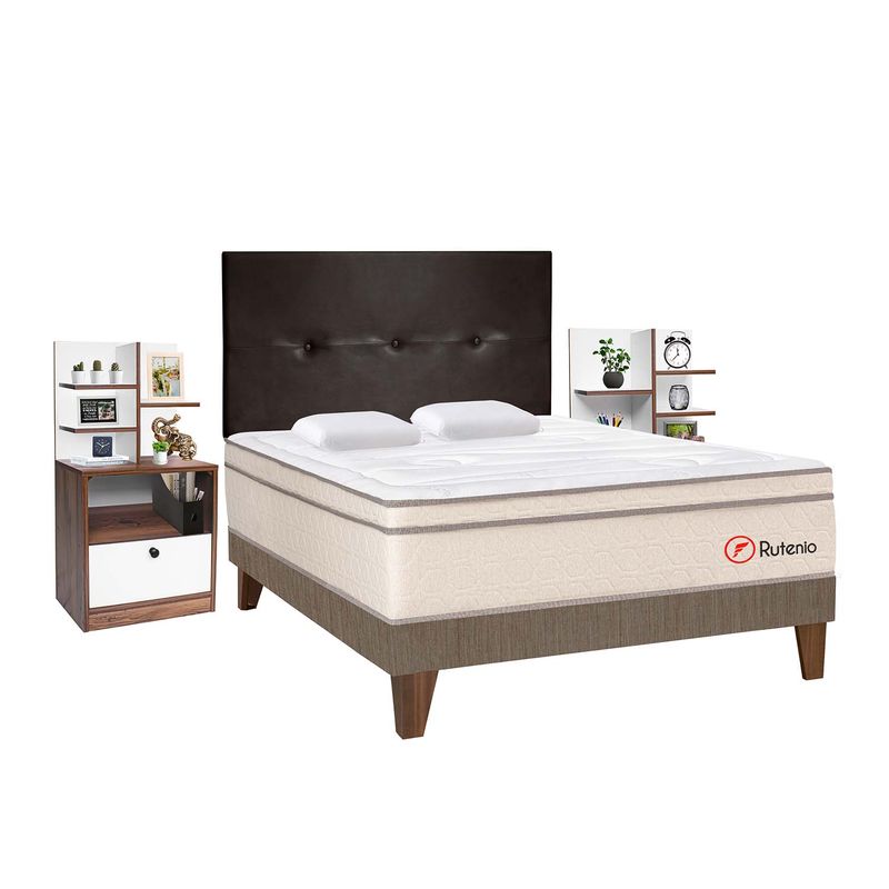 Dormitorio-Europeo-Marron-Rutenio---2-Veladores-Repisa-Colors-2-plz-LATERAL