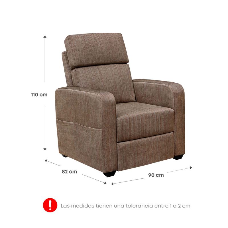 RECLINABLE-MARRON-MEDIDAS