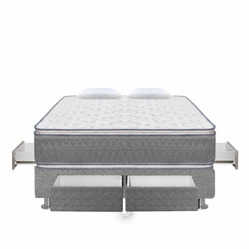 Cama 04 Cajones Igneo Pillow Queen