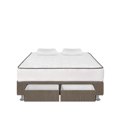 CAMA AMERICANA 2 CAJONES IGNEO QUEEN