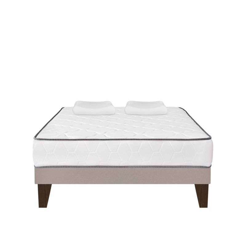 CAMA IGNEO FRONTAL 2 PLZ BEIGE