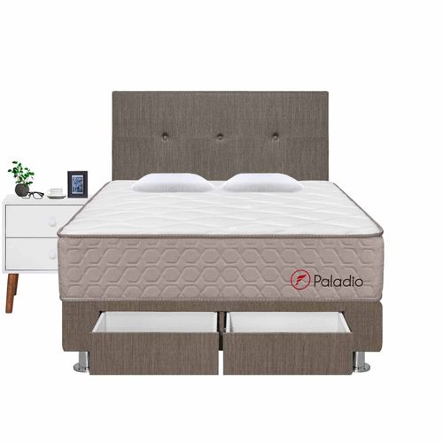 Dormitorio Paladio C/2 Cajones + Velador 2 plz - principal