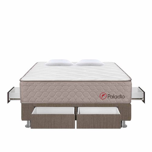 Cama Paladio C/4 cajones Queen