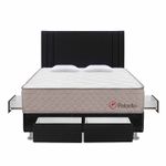 DORM PALADIO 4 CAJONES BLINE GRIS FRONTAL