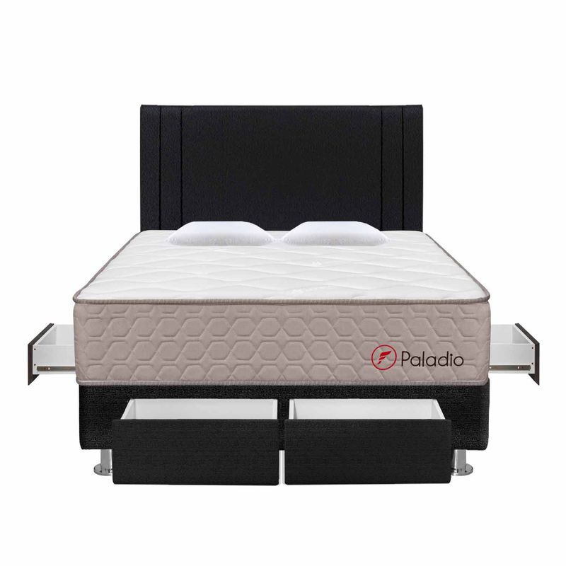 DORM PALADIO 4 CAJONES BLINE GRIS FRONTAL