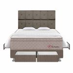 Dormitorio-Marron-Rutenio-4-Cajones-KIMIKO-MARRON-QUEEN-FRONTAL