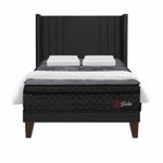 DORM EUROPEO SOLE GRIS  DELUXE + EDREDON