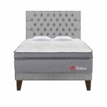 DORM EURO PLATINO PLATA CAPITONE KING