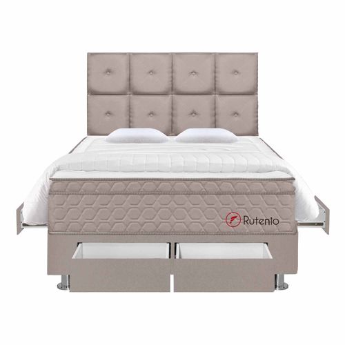 Dormitorio Kimiko Rutenio 4 Cajones 2 PlZ