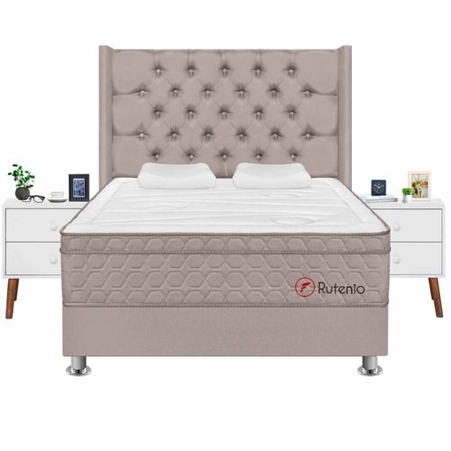 Dormitorio Rutenio Deluxe 2 Plz + 02 Veladores