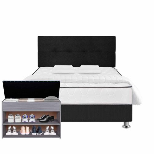 Dormitorio Igneo  + zapatera + Edredón