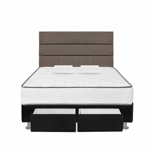 Dormitorio Igneo 2 Cajones + Cabecera 3 líneas 2 plz-principal