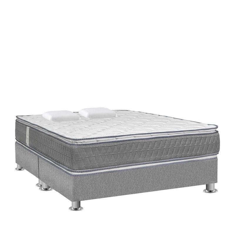 Cama-Americana-Igneo-Pillow-Queen-plata-lateralñ