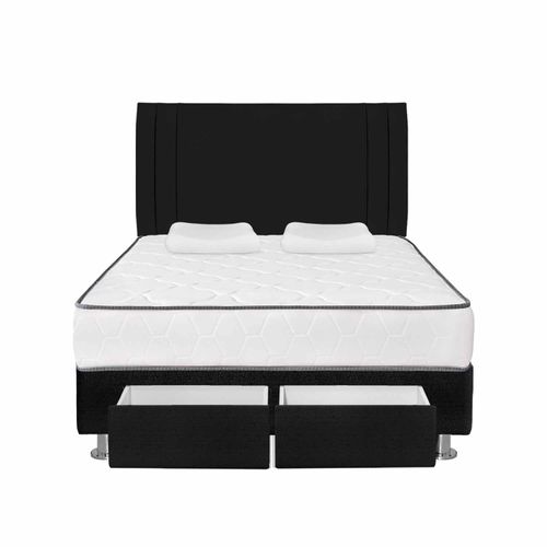 Dormitorio Igneo 2 Cajones + Cabecera Biline  Queen-principal
