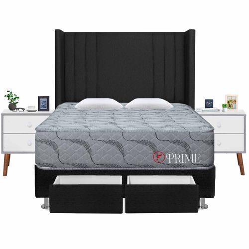 Dormitorio 2 Cajones Deluxe Prime 2 Plz