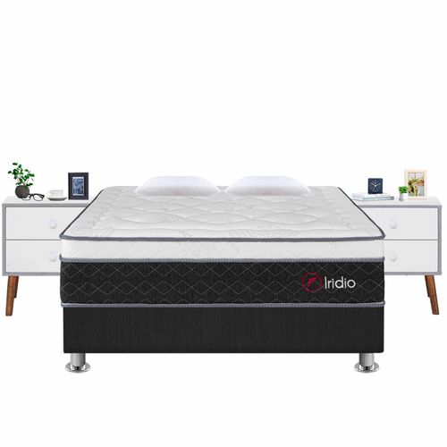 Cama Iridio Queen + 02 Veladores - Principal