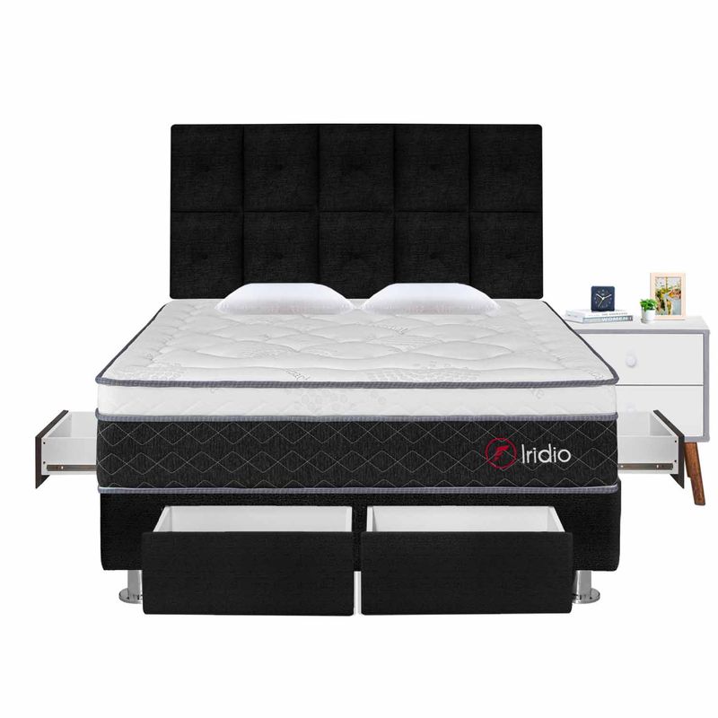 DORM-IRIDIO-GRIS-KIMIKO-QUEEN-04-CAJONES---01-VELADOR