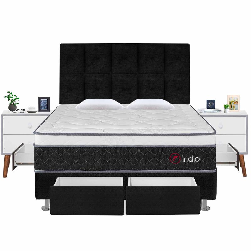 DORM-IRIDIO-GRIS-KIMIKO-QUEEN-04-CAJONES---02--VELADORES-BILINE