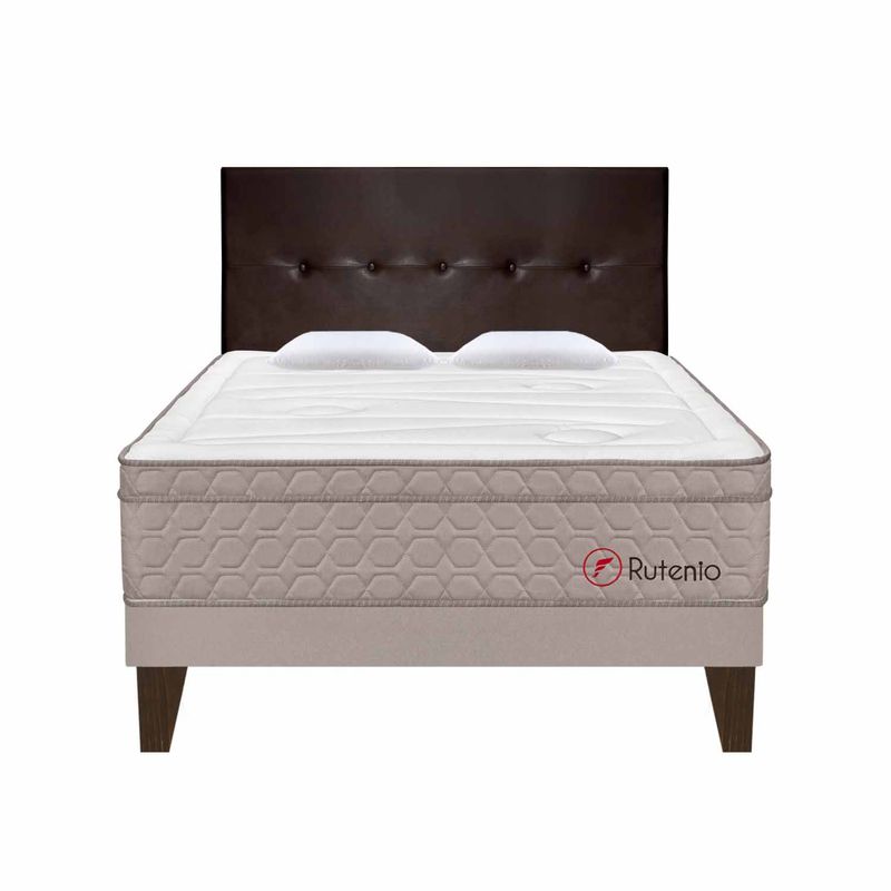 Cama-Europea-biege-Rutenio-king-frontal