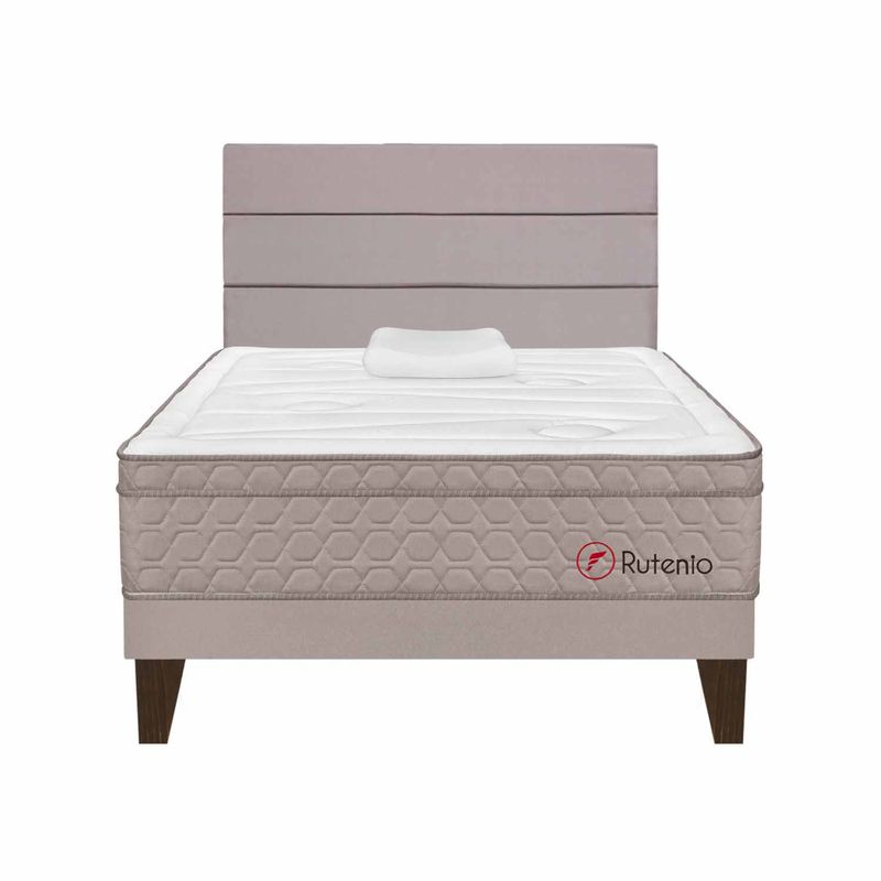 DORM-EURO-RUTENIO-1.5-PLZ-3-LINEAS-BEIGE