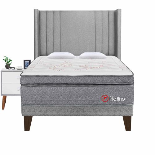 Dormitorio Europeo Deluxe Platino 2 Plz