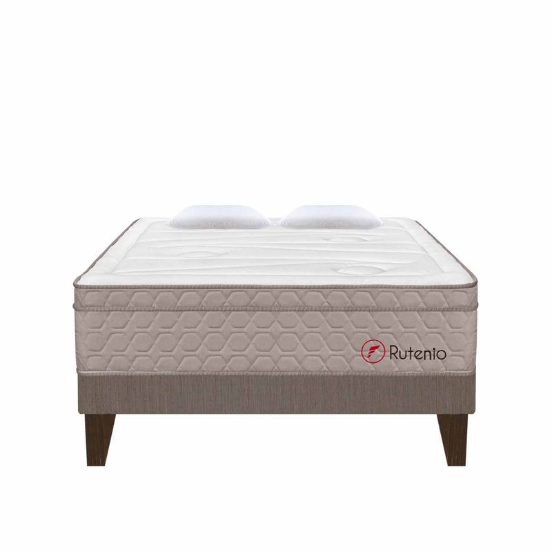 Cama-Europea-marron-Rutenio-2-plz--frontal