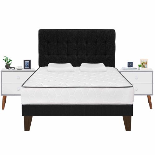 Dormitorio Europeo Igneo  + Veladores