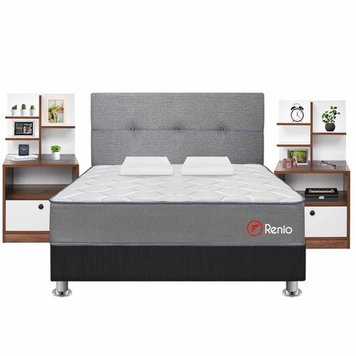 Dormitorio Renio + Veladores Repisa Colors  2 plz-principal