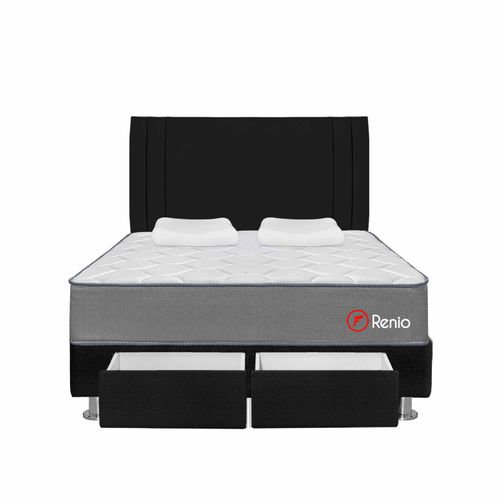Dormitorio Renio 2 Cajones + Cabecera Biline 2 Plz-principal