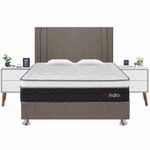 DORM IRIDIO MARRON + 02  VELADORES BILINE