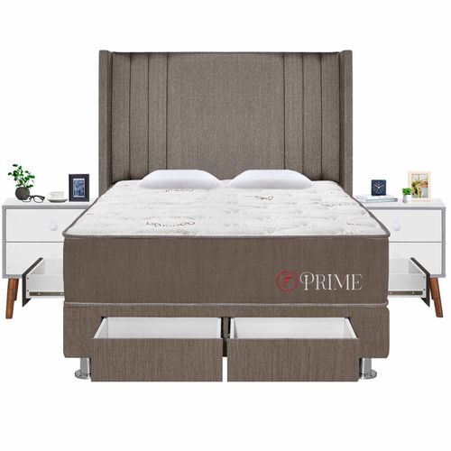 Dormitorio 4 Cajones Deluxe Prime 2 Plz