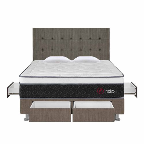 Dormitorio 4 Cajones Iridio Queen  - Principal