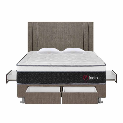 Dormitorio Iridio 4 Cajones Queen - Principal