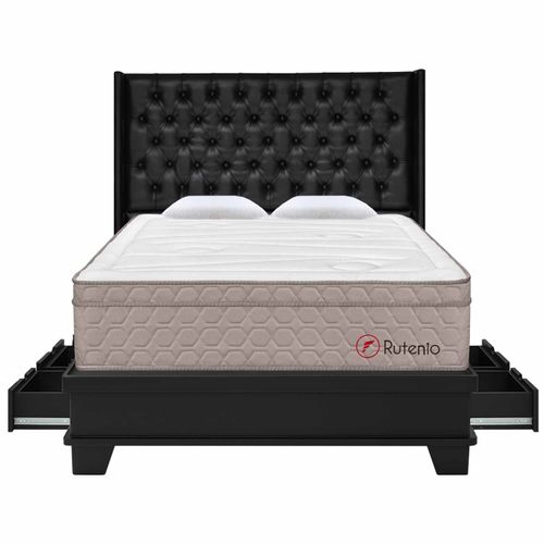 Dormitorio con sistema de encaje Rutenio Deluxe King