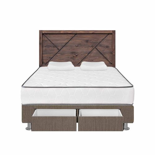 Dormitorio 2 Cajones Igneo Florencia 2 Plz