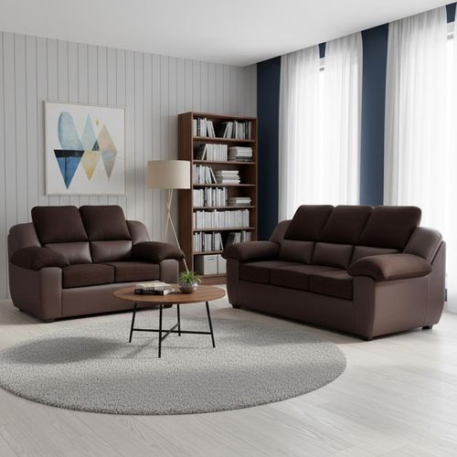 Juego De Sala Montiano 3-2 Color Marrón