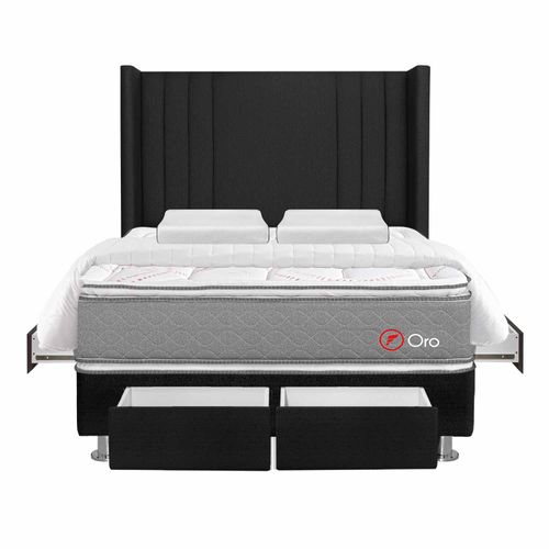 Dormitorio Oro  4 Cajones Queen