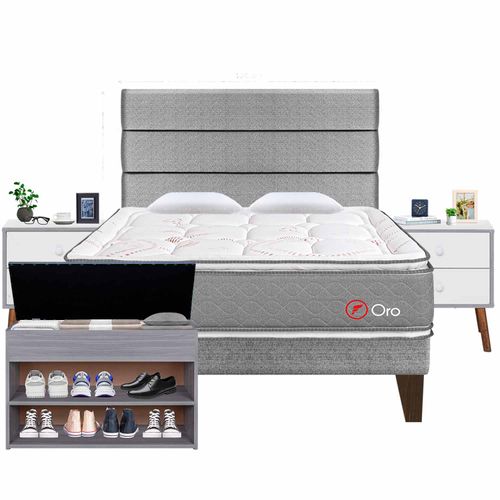 Dormitorio Europeo Oro King