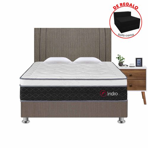 Dormitorio Iridio Queen + 01 Vel Veni