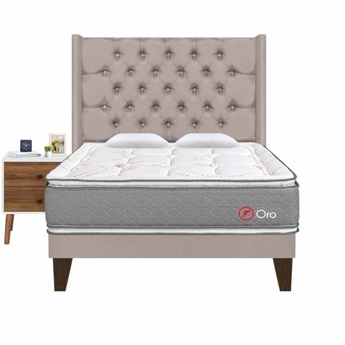 Dormitorio Euro Deluxe Oro 2 Plz + 01 Vel Veni