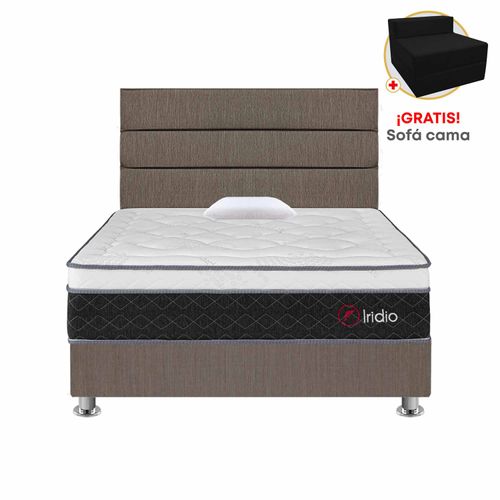 Dormitorio Iridio 1.5 Plz - Gama Alta - Firme