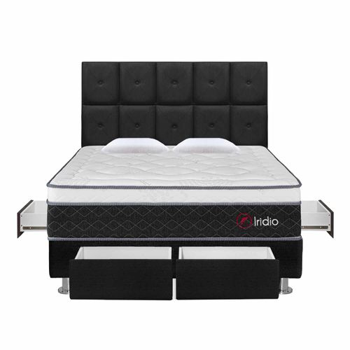 Dormitorio Iridio 4 Cajones Queen - Principal