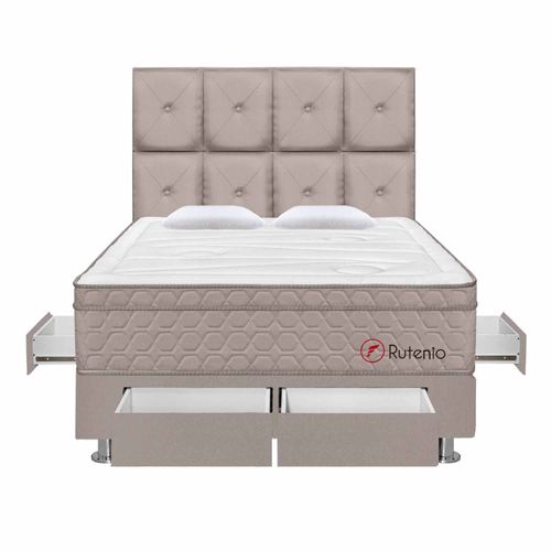Dormitorio Kimiko Rutenio 4 Cajones 2 PlZ